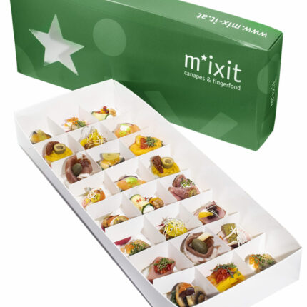 KLASSISCHE CANAPÉ BOX (Groß)